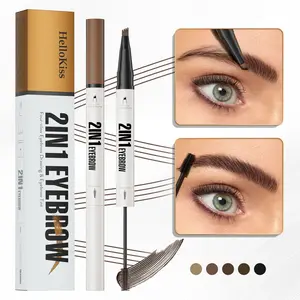 All-New 2-in-1 Brow-Implanting Pencil & Gel—Salon-Grade Quality for 36 Hours of Voluminous, Natural-Looking Brows. Implant 100 Lifelike Brow Hairs in Just 30 Seconds