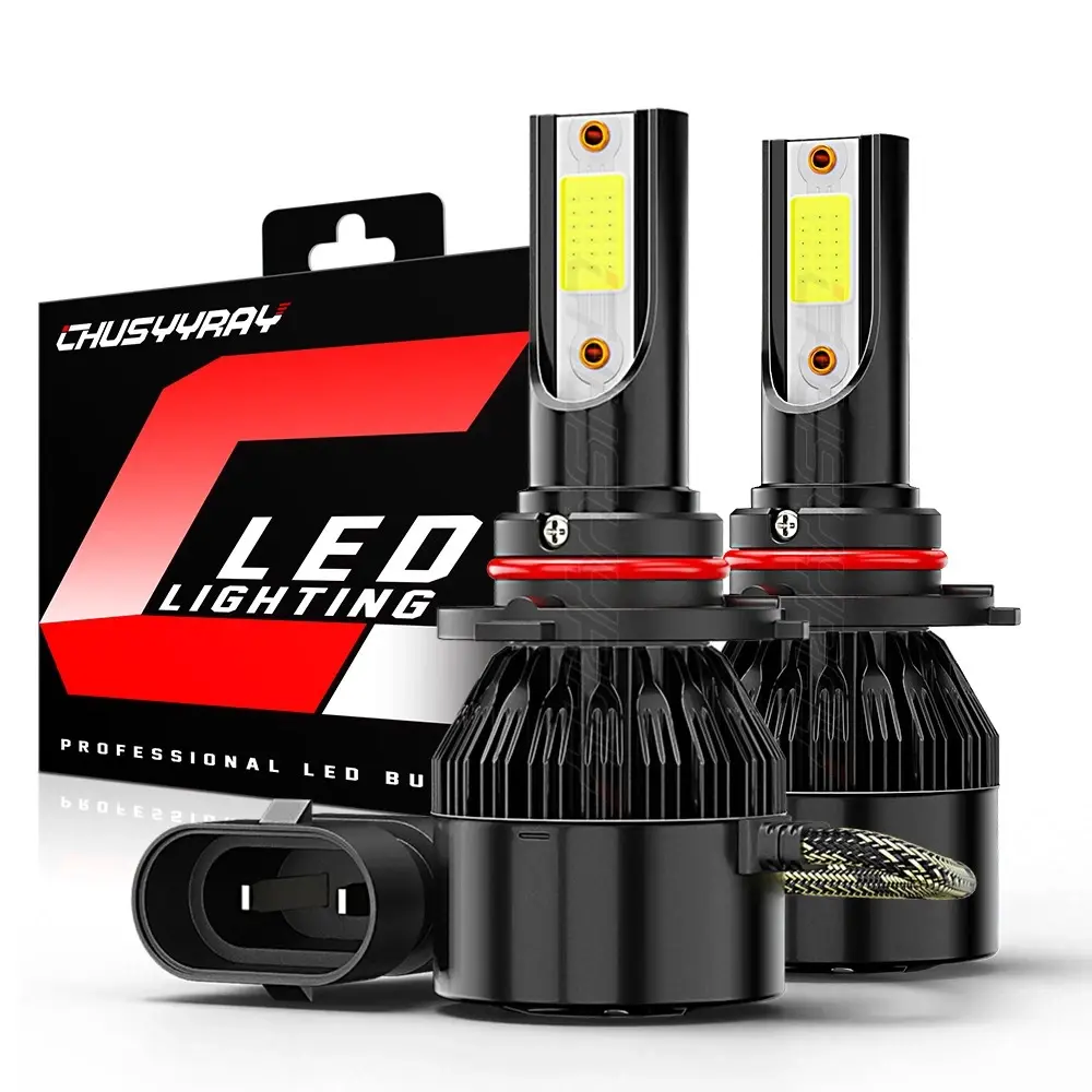 Fits Toyota Corolla 2009-2013 LED HEADLGHT low beam Bulbs white 9006 HB4 Pair Led Headlight Kit