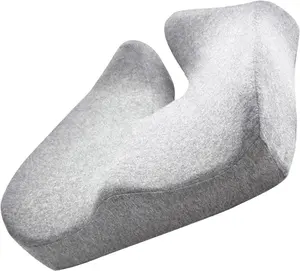 Comfort Foam Seat Cushion for Tailbone Pain Relief - Non-Slip Ergonomic Memory Foam for Office Chair, Wheelchair, Car Seat Support (X-Large)