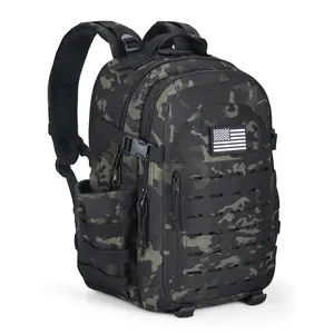 【Holiiday Haul Sale】】40L Tactical Backpack MOLLE Daypack Backpack Trekking Rucksack Gear Tactical Hiking Camping Backpack 2 Day Pack Bug Out Bag