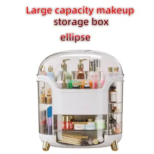 Cosmetic Storage Organizer with Transparent Lid,Skin Care Organizer Drawer Beauty Rack,Bathroom Cosmetic Organizer,Skin Care Organizer,For Bedroom,Bathroom