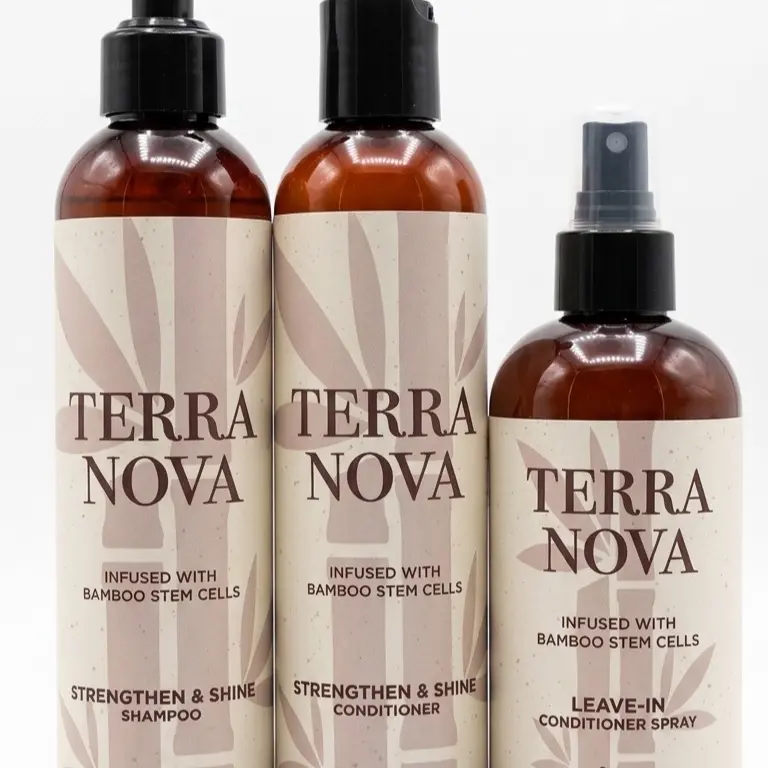 Shampoo, Conditioner, and Leave in Heat Protectant Spray for Hair Styling and Protection