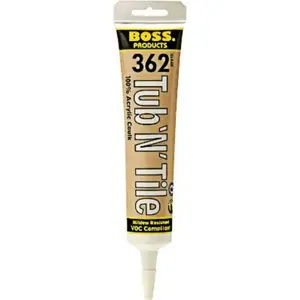 212 MAIN Accumetric Silicon Acrylic Latex Tub and Tile Cleaner, Invisible Waterproof Sealant, Mildew-Proof Watertight Acrylic Seal