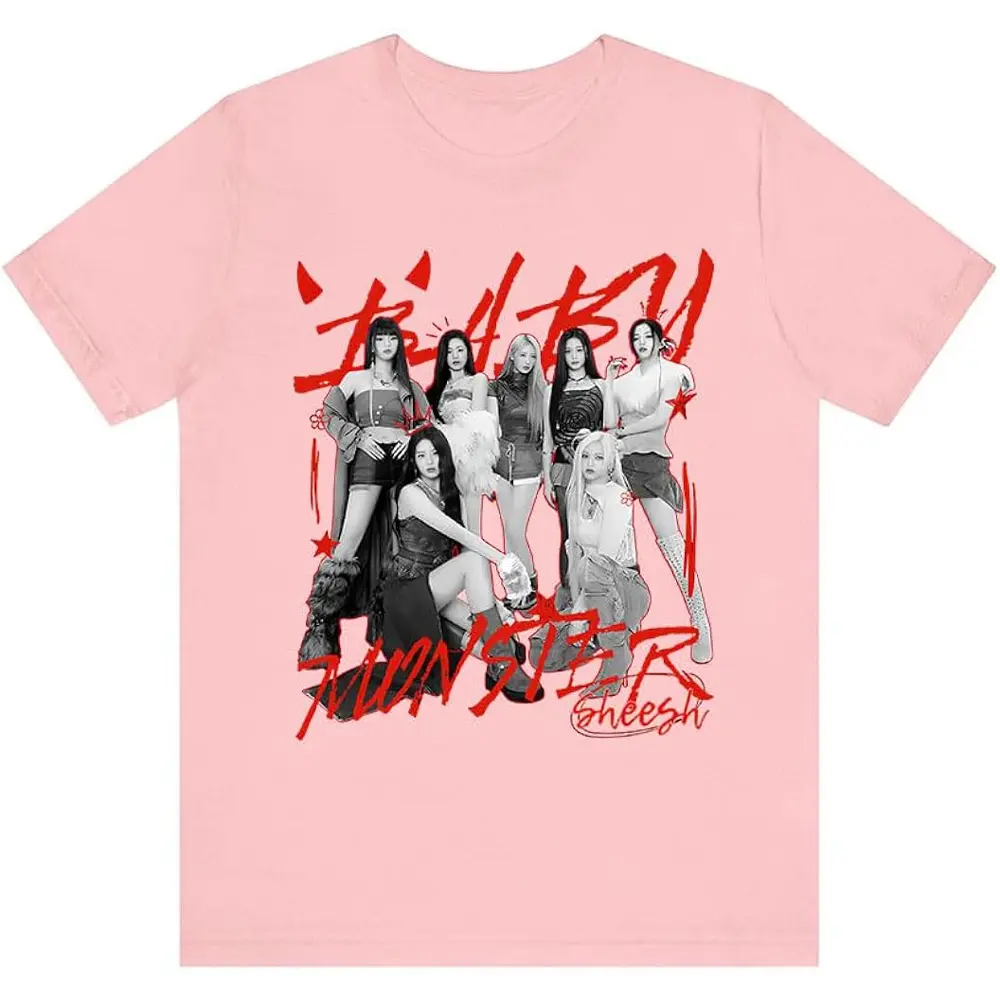 Babymonster Merch Tee Printed Shirt