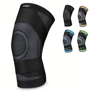 A Pair Adjustable Knee Compression Sleeve for Running, Cycling, And Exercise - Provides Support And Comfort for Men And Women - Breathable Fabric - Suitable for Sports & Fitness - Great Gift for Athletes & Fitness Enthusiasts