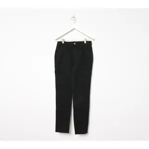 Denim & Co. Petite Black Classic Denim Slim Straight Ankle Jean
