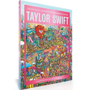 Taylor Swift: Unofficial Search and Find Biographies Illustrated by Gus Morais [Hardcover]