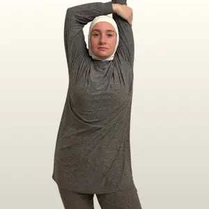 The Relaxed Workout Pants in Gray