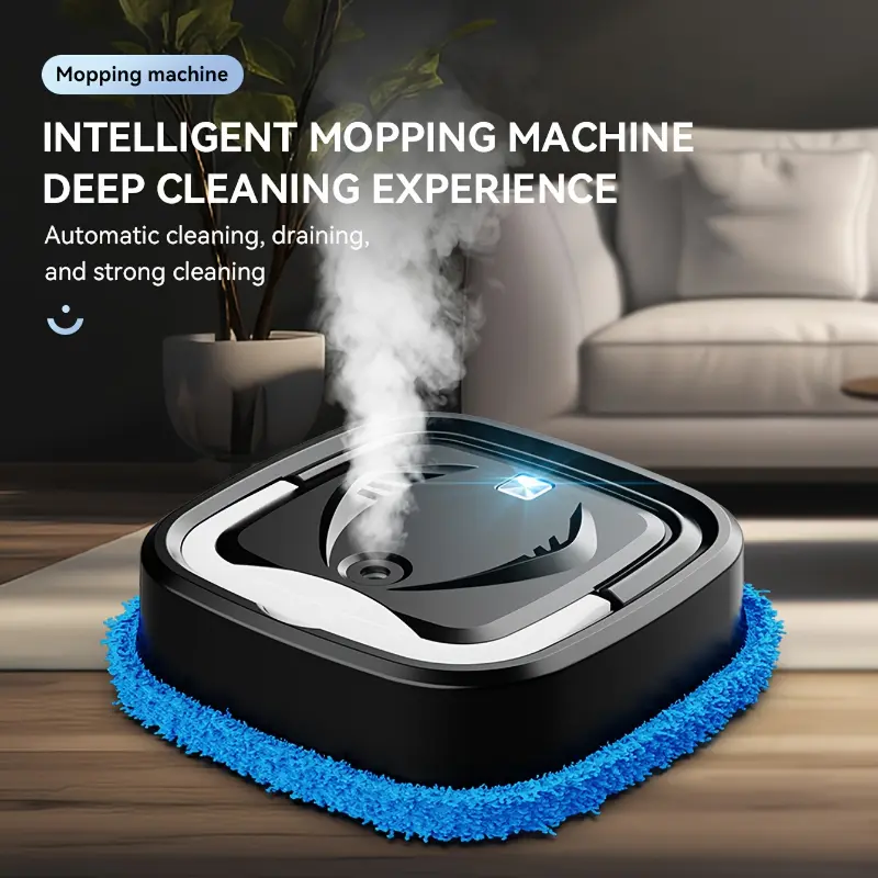 Silent energy-saving wireless electric floor sweeping machine, with strong suction design, capable of freely switching between wet mopping and dry cleaning, suitable for various floor materials