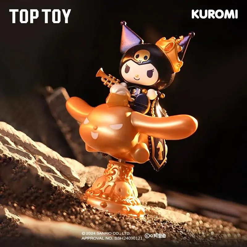 TOPTOY Kuromi Chess Series Blind Box Figurine - Halloween & My Melody Themed Decoration, Skull Panda Accent, Desk/Shelf Decor for Home, Birthday/Christmas Gift for Kuromi Fans