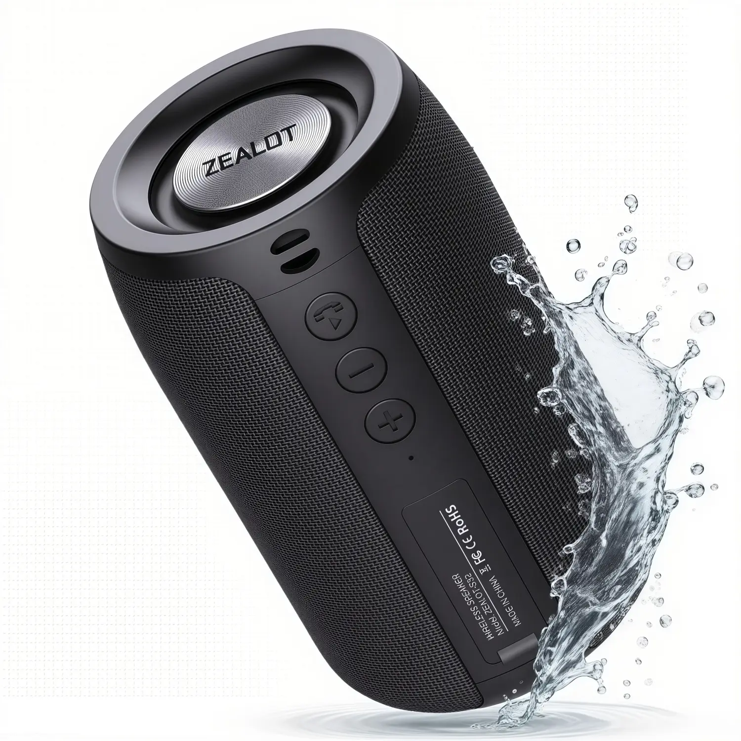 ZEALOT Mini Portable Speaker, Waterproof Bluetooth Speaker, Outdoor Wireless Speaker, Sound Speaker , Stereo Loud Bass, 12H Playtime | Bluetooth, TF/AUX/USB | Perfect for Home,Outdoors,Travel,Camping, Gifts,Beach! Shop Now!