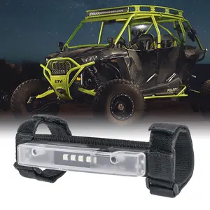 ANGU-OFFROAD Rechargeable Wireless UTV Dome Light - Automotive Roll Bar Mount Interior Light with High Power LEDs, Solid Lens, Waterproof USB Accessory for Polaris RZR, Can-Am Off-Road Vehicles