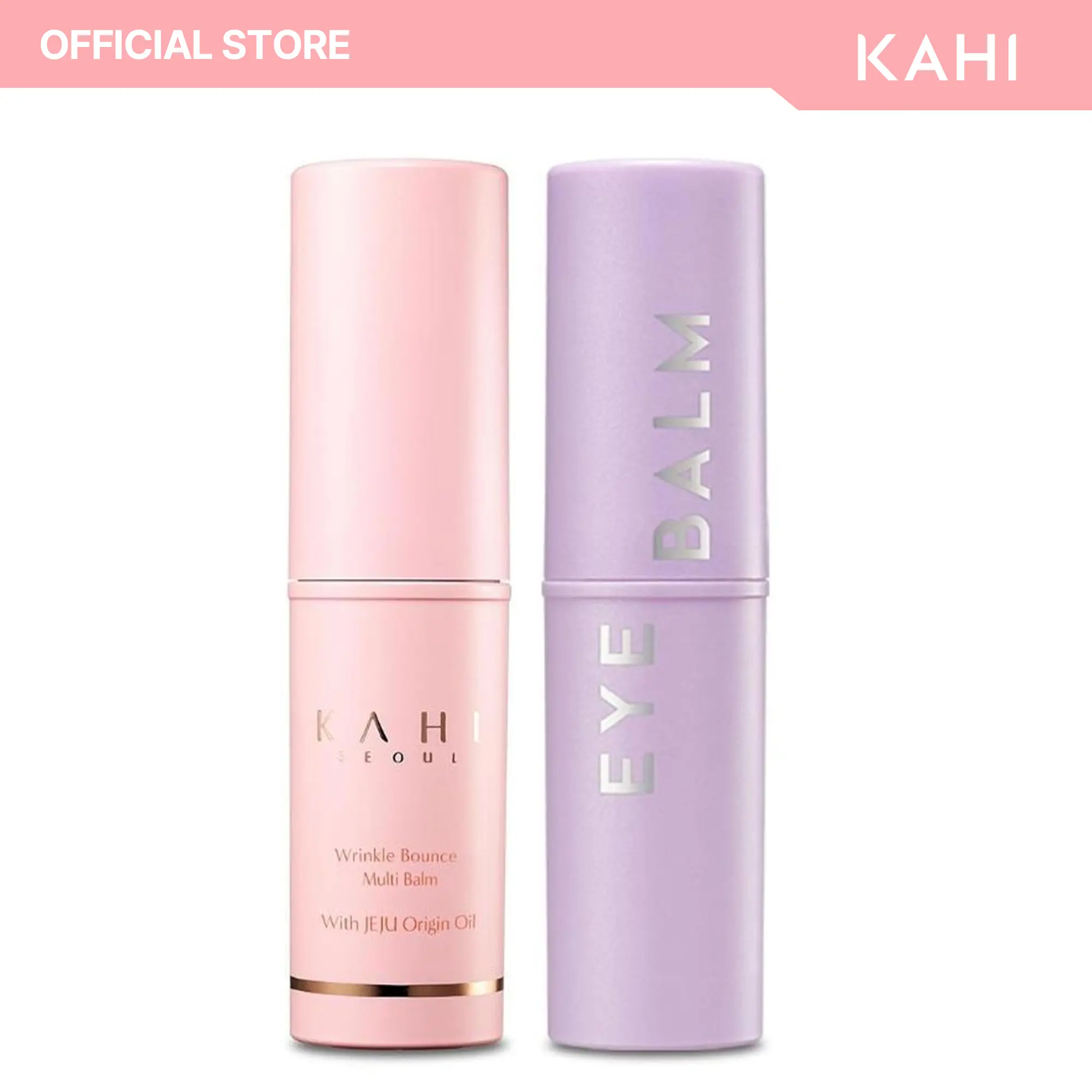 KAHI Multi Balm Daily Moisturizer for Face - Under Eye Balm Dark Circle Defense - All-in-One Hydrating Lip Neck Cream Make Up Base (0.32 oz)