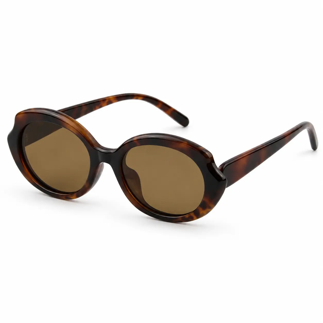 Retro Oval Polarized Sunglasses for Women, Vintage Y2K Butterfly Frame, UV400 Fashion Shades for Driving, Travel & Everyday Wear