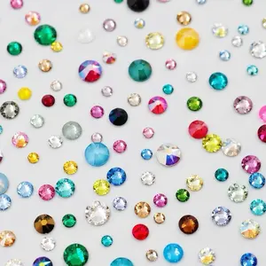 S Crystal Luxe Nail Rhinestone Flat Back Gems DIY Decoration Nail Art Rhinestones