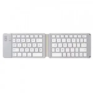 Mini Bluetooth Keyboard for Mobile Phones and Tablets, Foldable Keyboard, Universal for Three Systems, Portable Keyboard