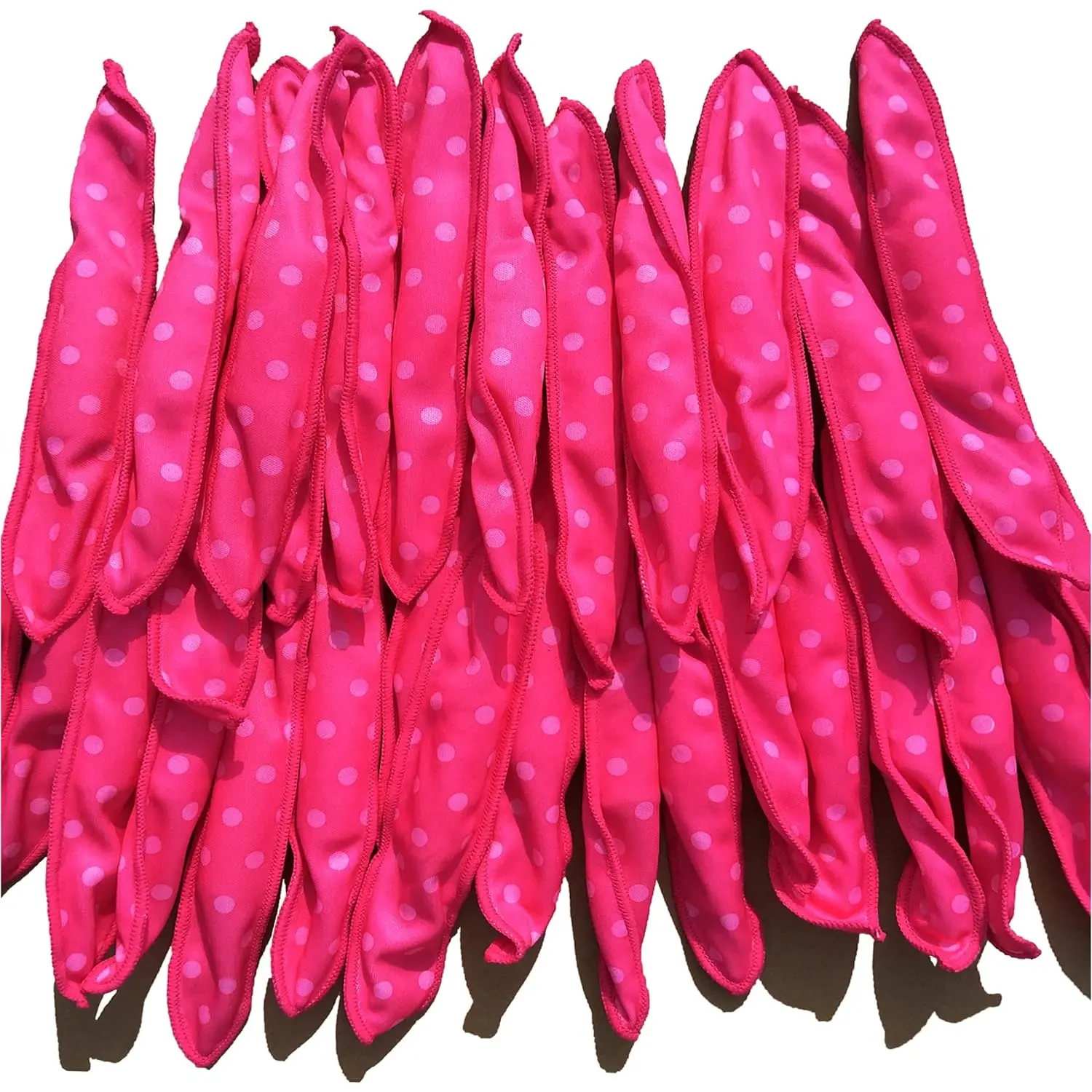 Soft Curlers for Overnight Heatless Curls, No Heat  Rollers for Long , Satin Sponge Curlers (30 pcs, pink)