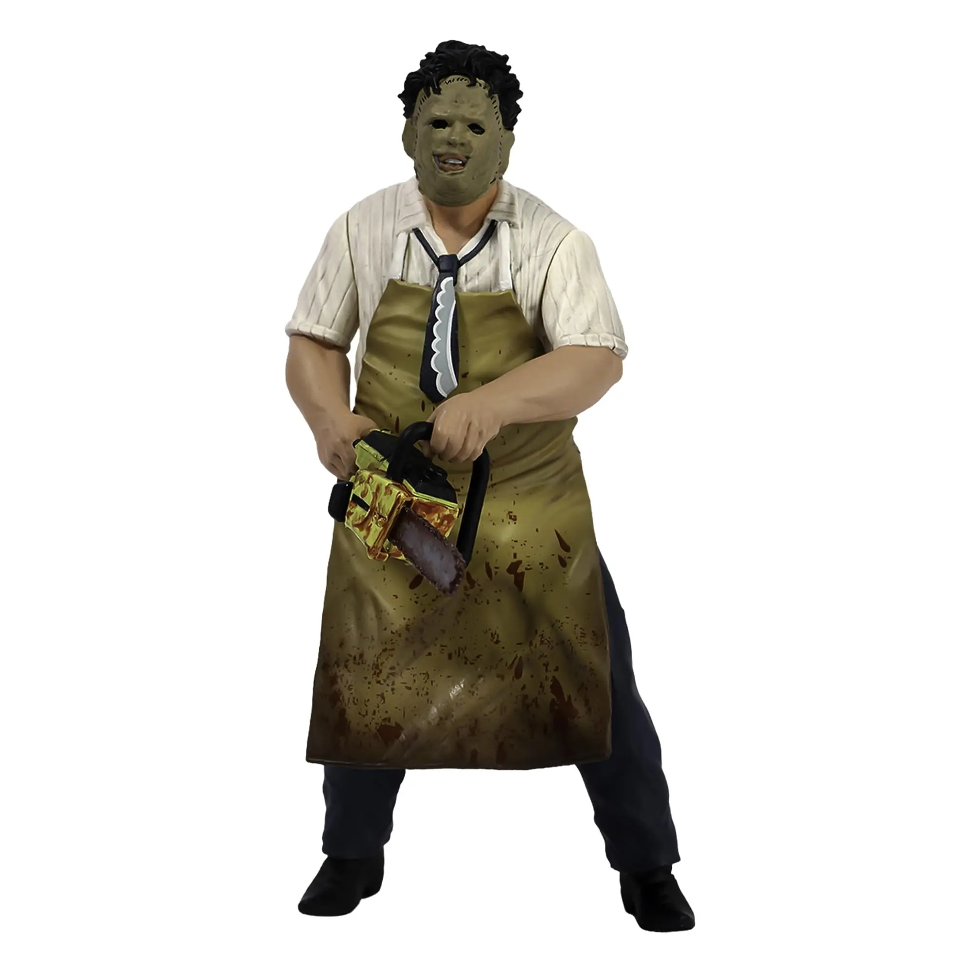 The Texas Chainsaw Massacre (1974) 5-Point Leatherface Detail Action Figure, Retro Blister Card Collectible Figure