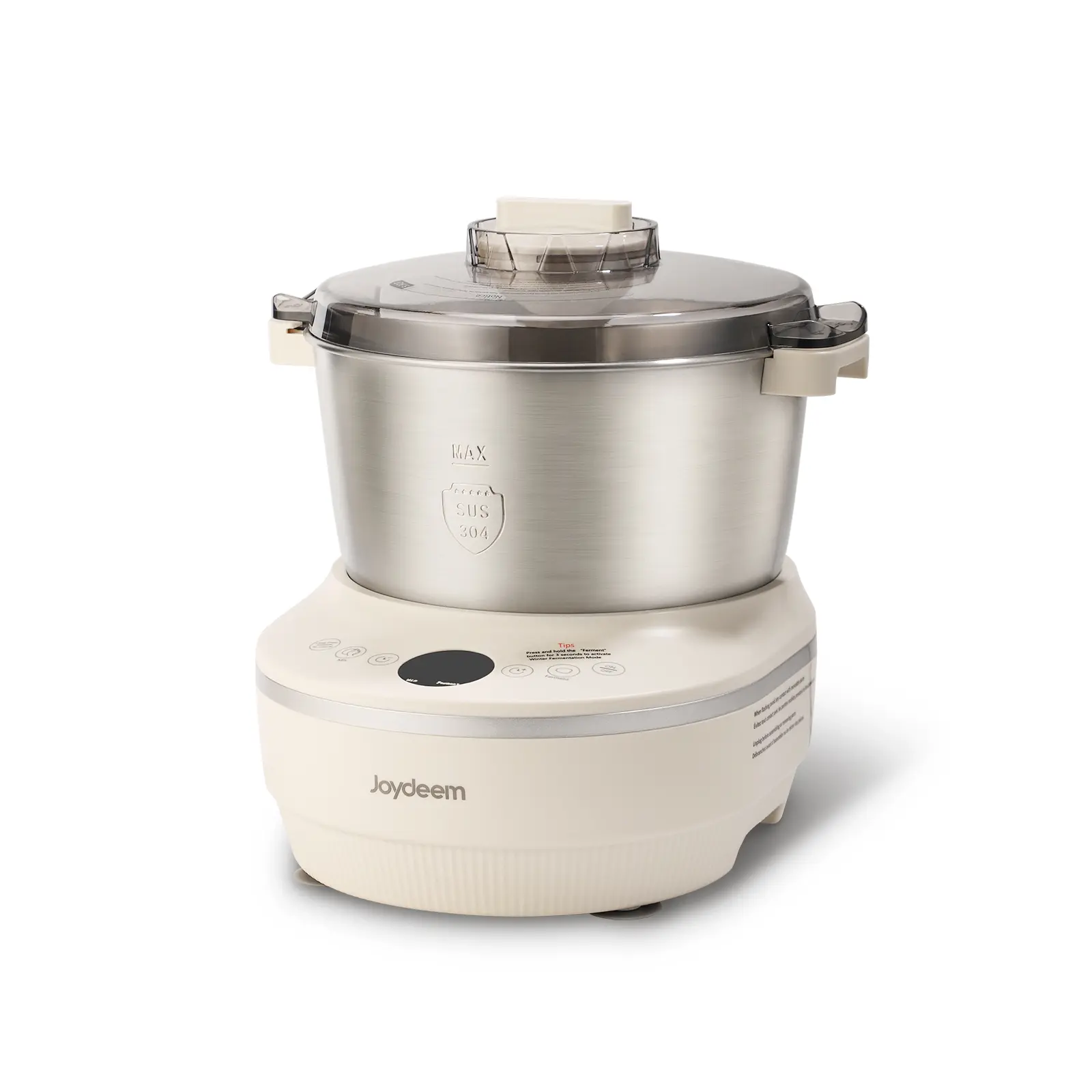 Joydeem Electric Dough Maker with Dual Seasonal Fermentation Function, 3.7Qt Dough Mixer Machine, Perfect for Bread Pizza Roti Dumpling Dough & Sourdough, HMJ-A351