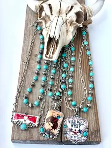 Wild West Pendant Necklaces