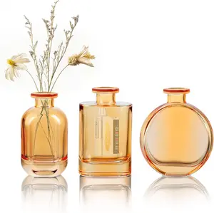 FOOGER Reed Diffuser Set Home Fragrance, Lemon Verbena/Mango Passion Fruit/Clean Linen Oil Diffuser Reed Diffusers for for Home, Bathroom, Office Decor