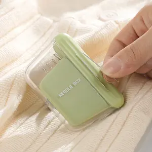 Magnetic Needle Box Sewing Kit, Handmade Embroidery Needles Storage Case, Portable Household Sewing Supplies Organizer