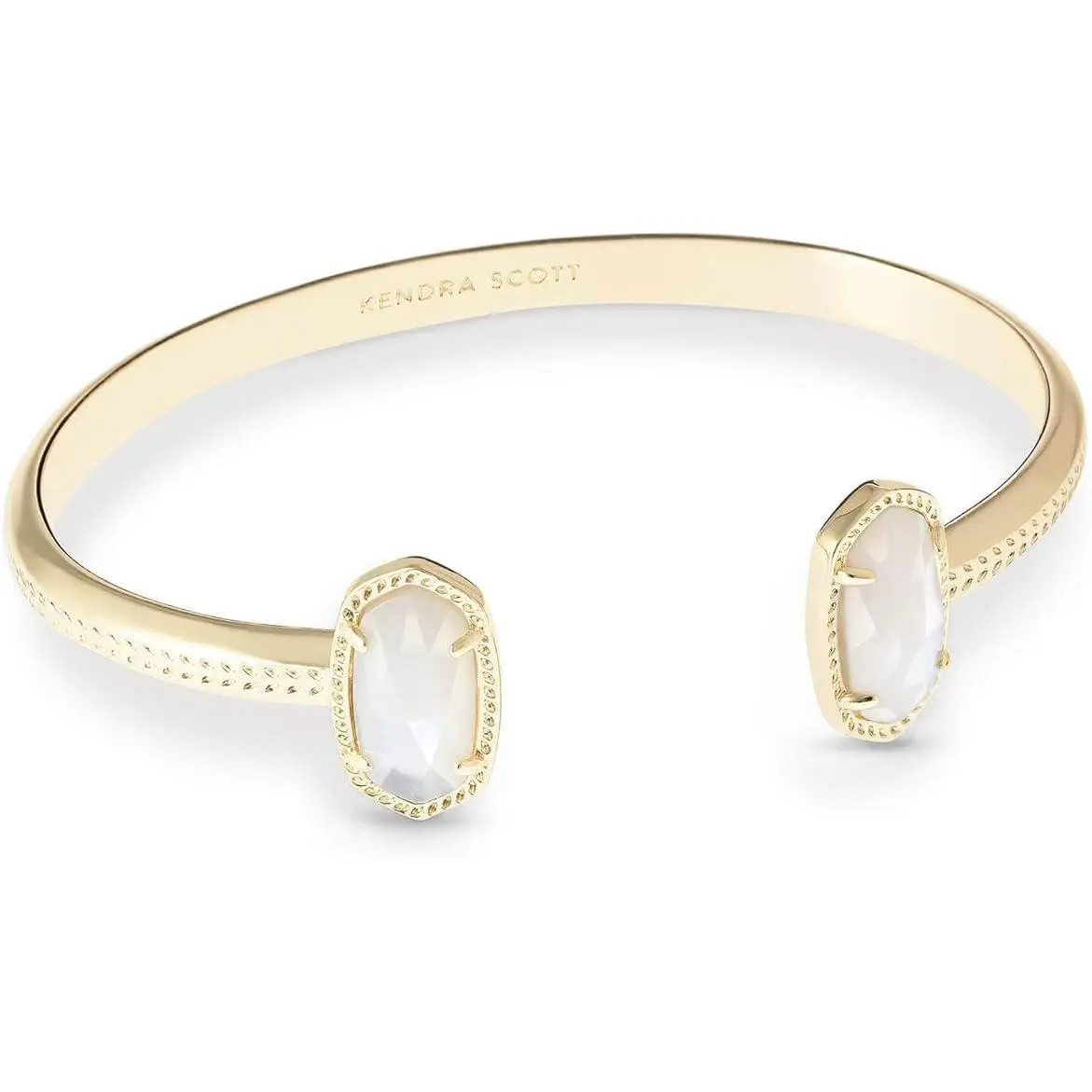 Kendra Scott Elton Gold Cuff Bracelet - Ivory 4217712707