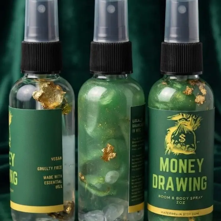 Money Drawing Spray, Intention Spray, Manifestation Spray, cash me out oil, Abundance Spray, Conjure Spray, Altar spray, Prosperity Bath Scented Nature Perfume Aroma
