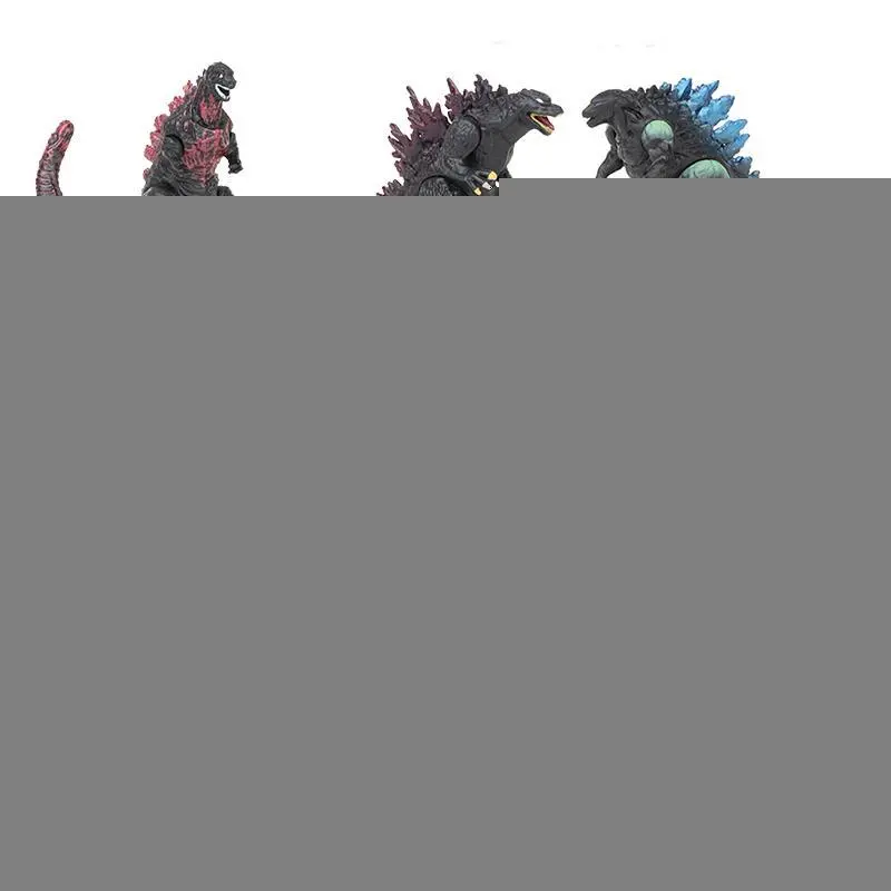 10pcs/set Movie Gojira Godzilla Pvc Figure Model Toys