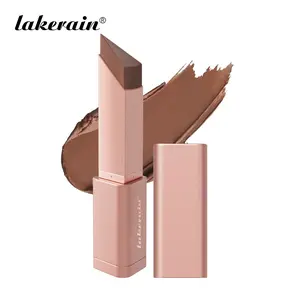 Cream Bronzer Stick, Highly Pigmented & Blendable 2-in-1 Bronzing & Contouring Stick, Creamy Formula Glides Smoothly, Triangle Tip for Easy Application, Ideal for All Skill Levels to Create Sculpted Looks