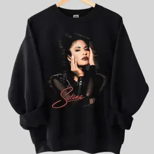 Selena Pérez Graphic Tee, vintage 90s Latin music T-Shirt, Sweatshirt, Hoodie, fan gift shirt, retro cotton top for music lovers and collectors. 8NP