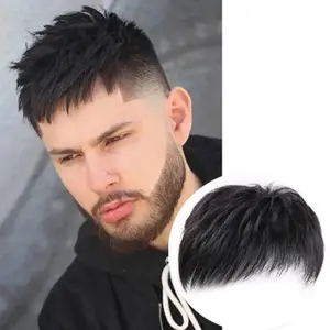 "TikTok’s Invisible Confidence Hack! 🕶️ 💎   Short Hair Patch for Receding Hairline/Grey Coverage Breathable Skin-Fit Tech (Spring Confidence Boost/Easter Glow-Up) – Hypoallergenic & Gym-Ready"