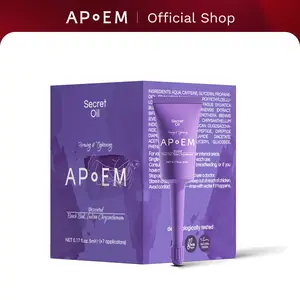 APoEM Vaginal Tightening Gel | Intimate Firming Oil | Instant Warmth & Lasting Moisture | Natural Plant Extracts | Single-Use | 1 Box x 7pcs [Pro]