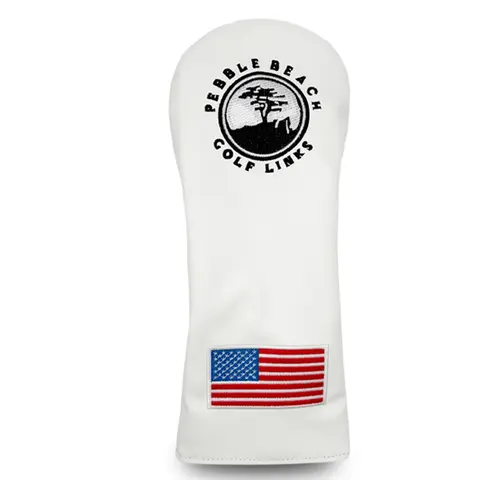 Classic Embroidered Golf Club Cover, Universal for Wood Clubs, Scratch-Resistant and Durable Fabric, Specialized Protective Accessory for Golf Equipment, Golf Item