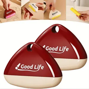Good Life Portable Lint Roller, Washable Pet Hair Remover, Sturdy Reusable Travel Lint Roller, Clothes Cleaner, No Power Required