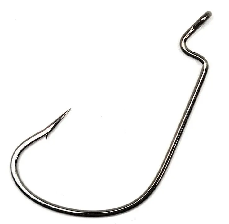 Gamakatsu Worm G-Lock Fishing Hooks, Multi-Size 6-Pack Assortments (3/0 to 5/0, 4 to 2/0), Offset Bend, Corrosion Resistant, Secure Grip Heavy Cover Fishing Gear for Sports & Outdoor Leisure
