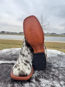 Cow Hide Leather Chelsea Boots