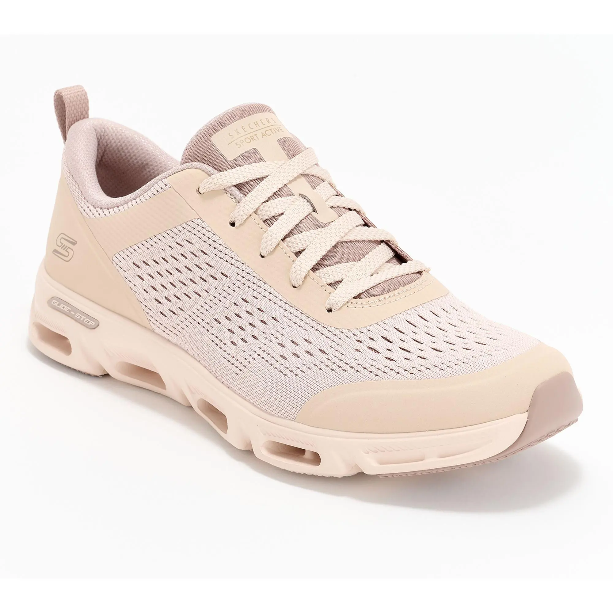 Skechers Glidestep Gratify Lace-Up Sneakers - Lume