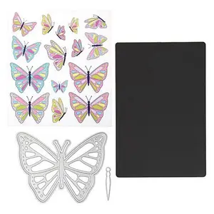 Crafts & Sewing Stamps of Life Butterfly Fold-It Card Die Set