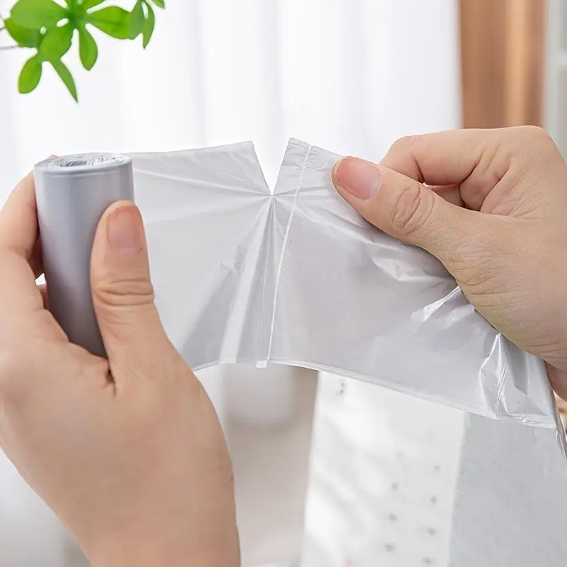 Desktop mini garbage bags, thick-type car garbage bags, transparent disposable small garbage bags, Disposable Bin Bags, Clear Trash Bags, Drawstring trash bags, Durable Trash Bag, Sturdy Trash Bags