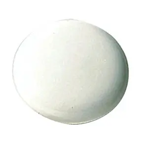 212 MAIN Standard Size 1.25 in. White Porcelain Cabinet Knob, Tools & Hardware Door Accessory