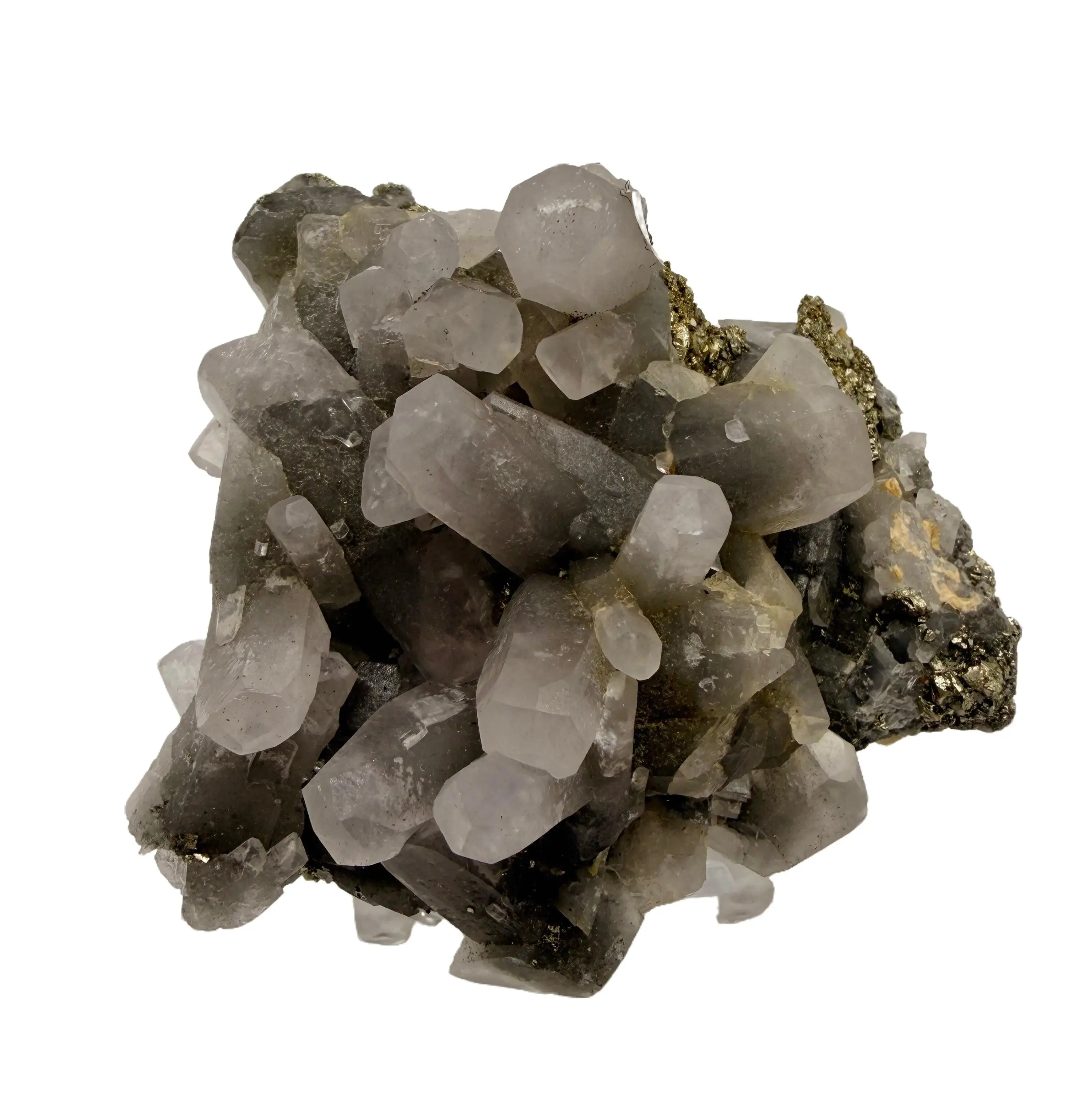 Crystal Cluster for Collectibles | High-Contrast Multi-Mineral Peruvian Formation with Dimensional Texture, Glows Orange Under UV Light, Natural Crystal