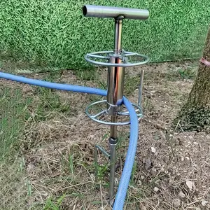 Hose Guide Tool Gardening Irrigation Supply Farm Management Accessory Pipe Tension Bracket Stable Durable Easy to Install Labor Saving Reliable Performance Practical Garden Watering Hose Holder for Farmland Irrigation Yard Garden Lawn Daily Use Ideal