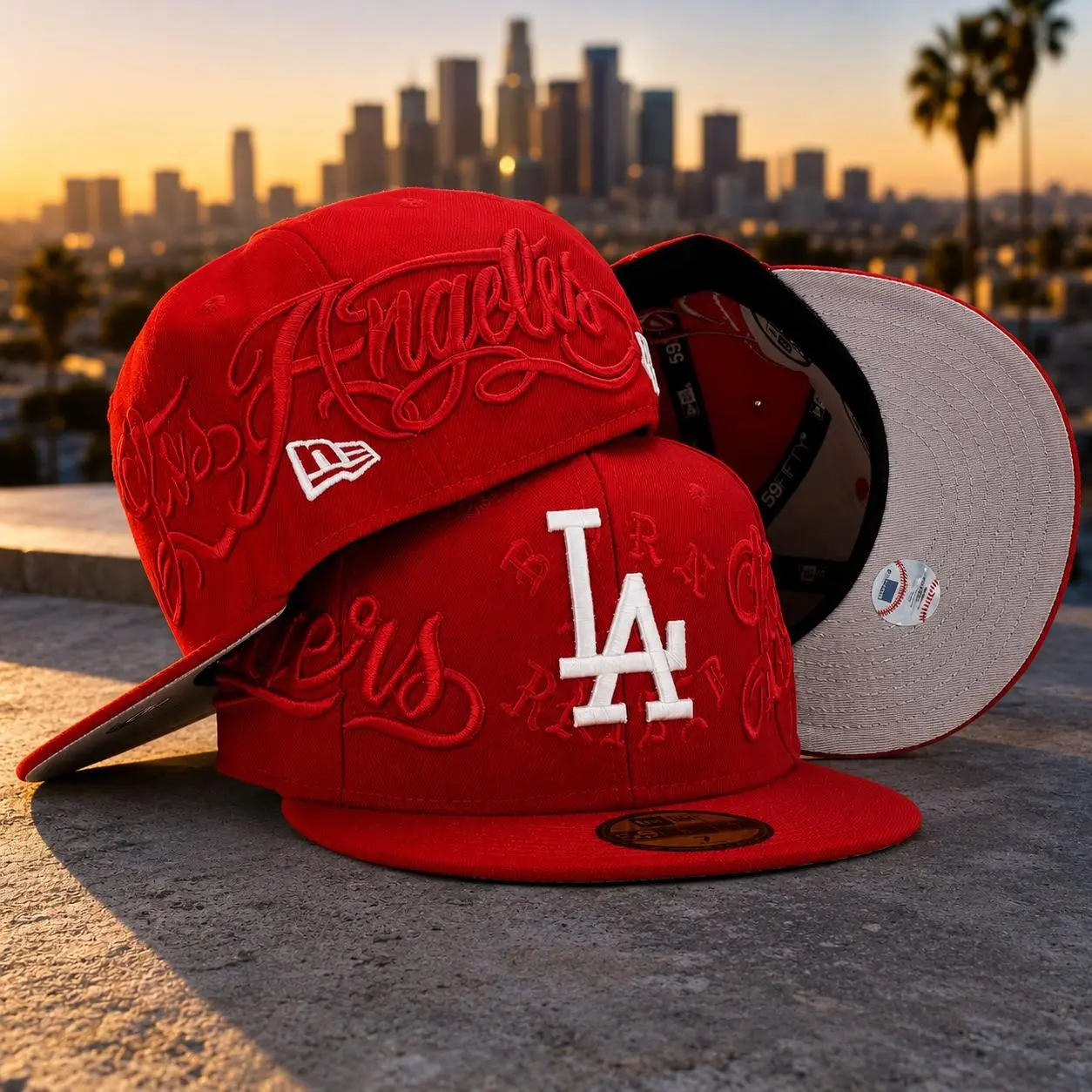 2026 Los Angeles Dodgers Hat, LA Cap, New Era 59FIFTY, MLB Baseball Cap, Fitted Hat, Streetwear Hat, Premium Embroidery, Baseball Style, Trendy Cap, Gift for Baseball Fans