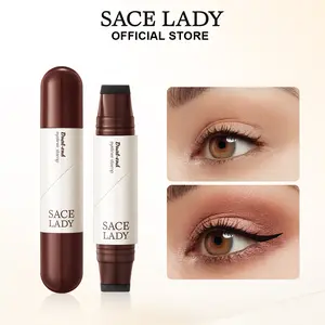 SACE LADY Winged Eyeliner Stamp Pen,Dual-Head Stamps for Perfect Symmetry, Waterproof,Smudgeproof, Long-Lasting, Quick Dry, Gentle for Sensitive Eyes, Precision Liner,Beginner Friendly Everyday Makeup Tool for Women, Women's cosmetics, Makeup tools.