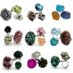 Tray C -【No.060-068】Unique Handmade Crystal Ring