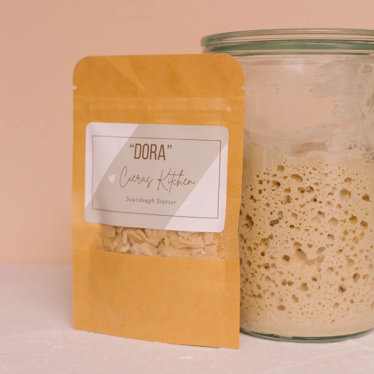 Dehydrated sourdough starter “Dora” Organic