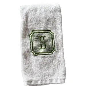 Custom Initial Bath Hand Towel
