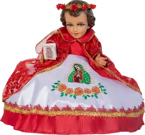Guadalupe Bordado. Outfit for Baby Jesus