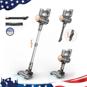 [Memorial Day Sale] N8 Cordless Stick Vacuum Cleaner 25Kpa 40 Mins Runtime Lightweight Stick Vacuum,Self-Standing Rechargeable Vacuum Cleaners for Pet Hair,Carpet,Hardwood Floor pet lovers